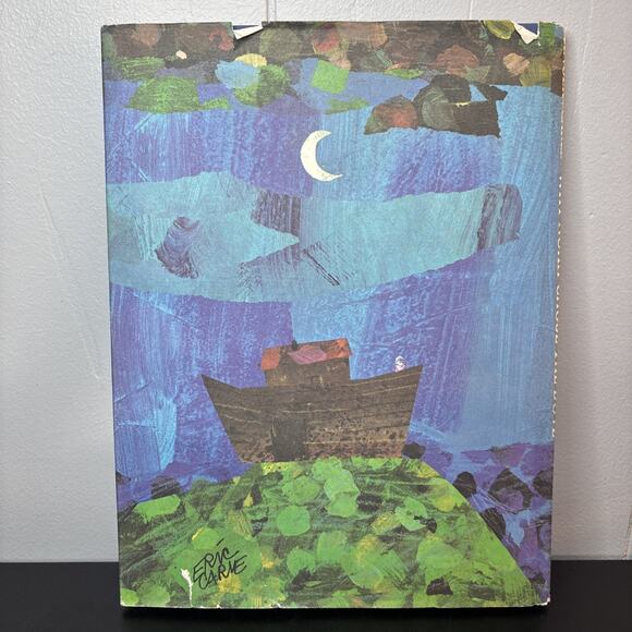 Why Noah Chose The Dove Isaac Bashevis Singer Eric Carle 1974 1st Printing - Picture 2 of 11